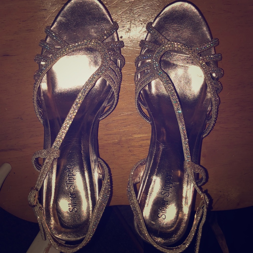 High heels .